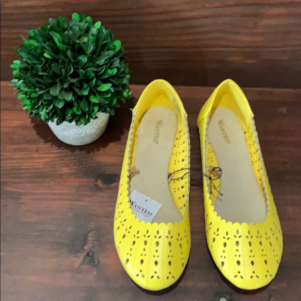 Wanted Tulip Memory Foam Ballet Flat